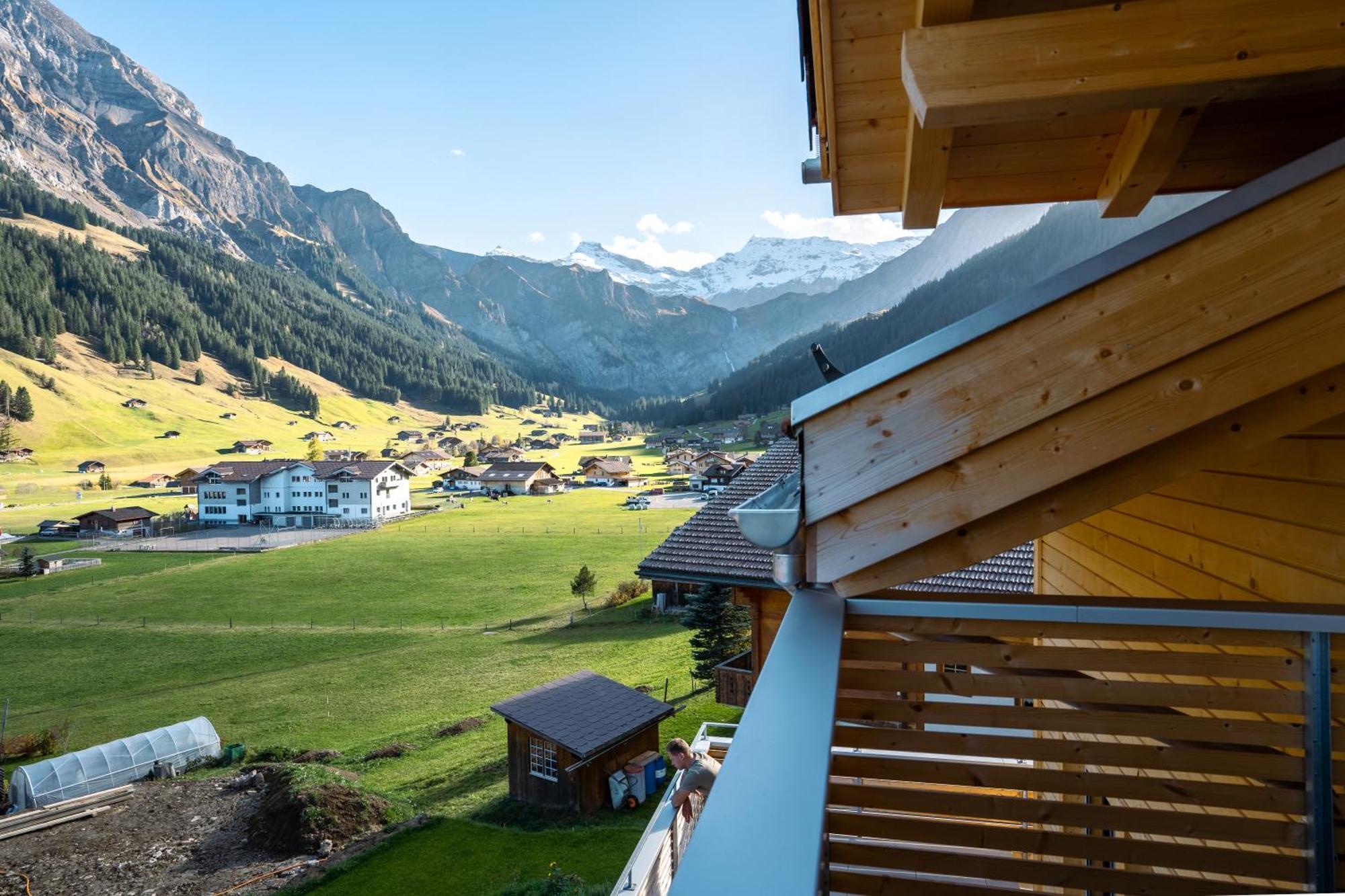 Chuenislodge2- Zwei Balkone, Gemuetlicher Kamin, Top Aussicht Adelboden Exteriör bild